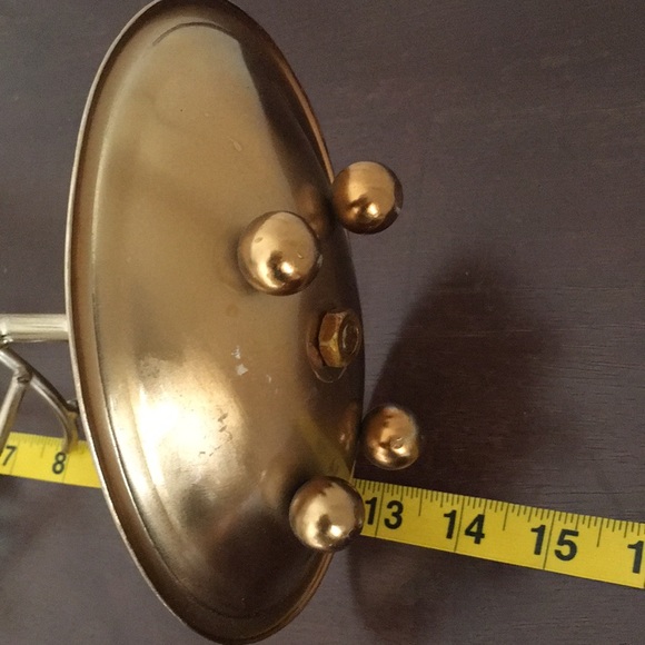 Jewelry Necklace Stand Gold Color Bird Tree Branches Leaves Base bowl - Picture 9 of 11